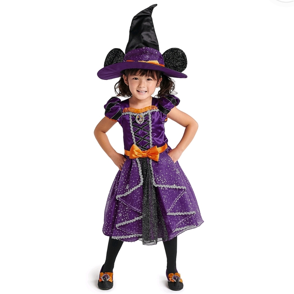 Minnie Mouse Witch Costume for Girls Halloween 🎃